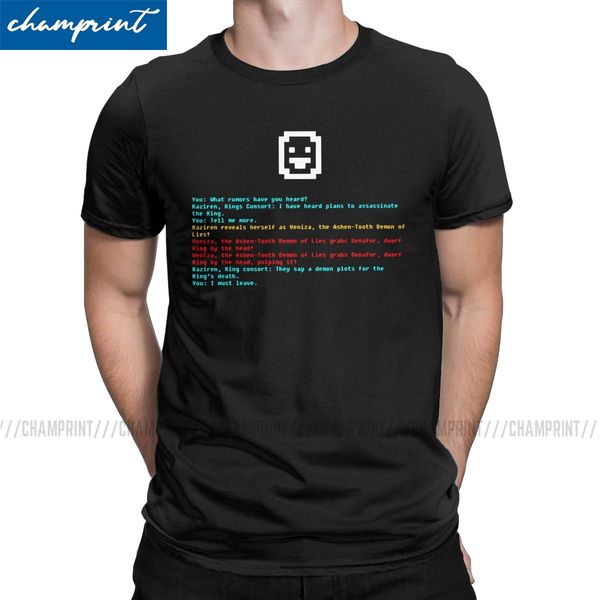 i must leave dwarf fortress ascii pixel gaming funny tees round collar short sleeve plus size hooded sweatshirt hoodie men t shirt
i must leave dwarf fortress ascii pixel gaming funny tees round collar short sleeve plus size hooded sweatshirt hoodie men t shirt