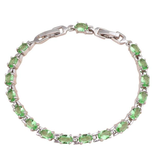 link, chain rolilason design beautiful bracelets brand silver plated zirconia green crystal health fashion jewelry tbs751, Black
link, chain rolilason design beautiful bracelets brand silver plated zirconia green crystal health fashion jewelry tbs751, Black