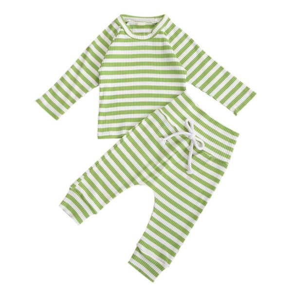 spring autumn newborn baby 2-piece outfit set long sleeve striped and pants set kids baby pajama, Blue;red
spring autumn newborn baby 2-piece outfit set long sleeve striped and pants set kids baby pajama, Blue;red