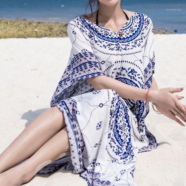 womens low cut v-neck kaftans swimsuit cover up vintage floral printed kimono beach dress pullover oversized loose robe1, Black;gray
womens low cut v-neck kaftans swimsuit cover up vintage floral printed kimono beach dress pullover oversized loose robe1, Black;gray