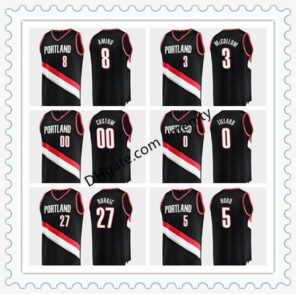 пользовательские portland trail блейзеры лиллард 3 mccollum 27 nurkic 9 маленьких баскетбольного джерси значка jusuf насир c.j. дамиана, Black
пользовательские portland trail блейзеры лиллард 3 mccollum 27 nurkic 9 маленьких баскетбольного джерси значка jusuf насир c.j. дамиана, Black