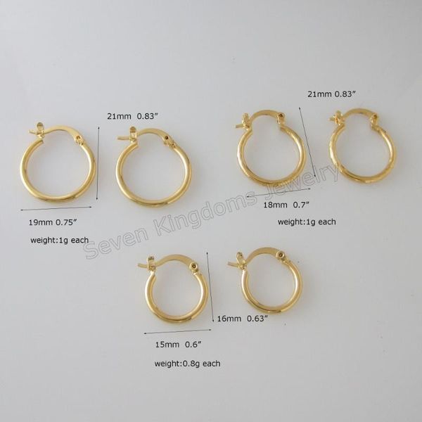 hoop & huggie foromance/ cute plain carved three styles - yellow gold gp filled 0.83"/ 0.63" earring, Golden;silver
hoop & huggie foromance/ cute plain carved three styles - yellow gold gp filled 0.83"/ 0.63" earring, Golden;silver