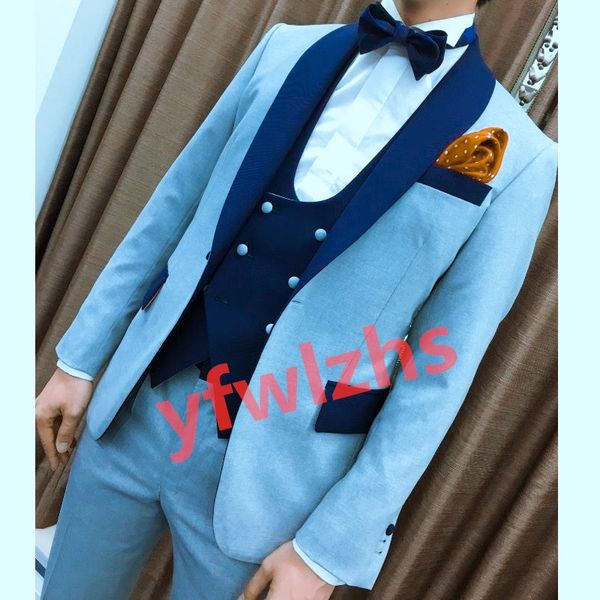 custom-made one button groomsmen shawl lapel groom tuxedos men suits wedding/prom/dinner man blazer(jacket+pants+tie+vest) w390, Black;gray
custom-made one button groomsmen shawl lapel groom tuxedos men suits wedding/prom/dinner man blazer(jacket+pants+tie+vest) w390, Black;gray