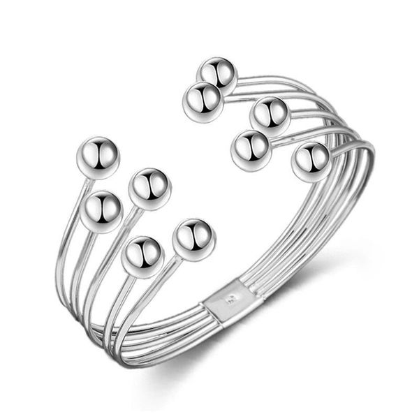 beads silver plated bracelet bangles bracelets & bangles 8mm beads bracelets for women jewelry pulseiras femme gift, Black
beads silver plated bracelet bangles bracelets & bangles 8mm beads bracelets for women jewelry pulseiras femme gift, Black