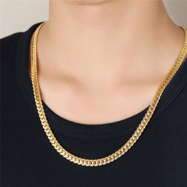 men stainless steel chain necklace hip hop boyfriend gift for male punk gothic style accessory friend jewelry choker, Silver
men stainless steel chain necklace hip hop boyfriend gift for male punk gothic style accessory friend jewelry choker, Silver