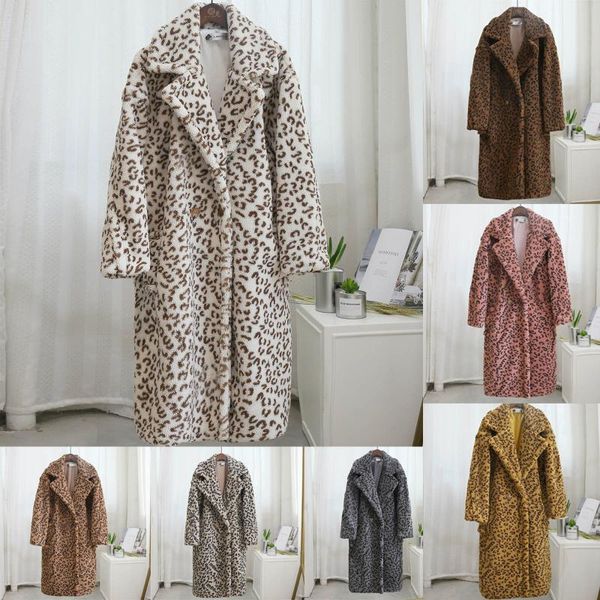 jaycosin winter faux fur lapel coat women warm fashion leopard fleece jacket female long outwears parkas plush cardigan coats, Black
jaycosin winter faux fur lapel coat women warm fashion leopard fleece jacket female long outwears parkas plush cardigan coats, Black