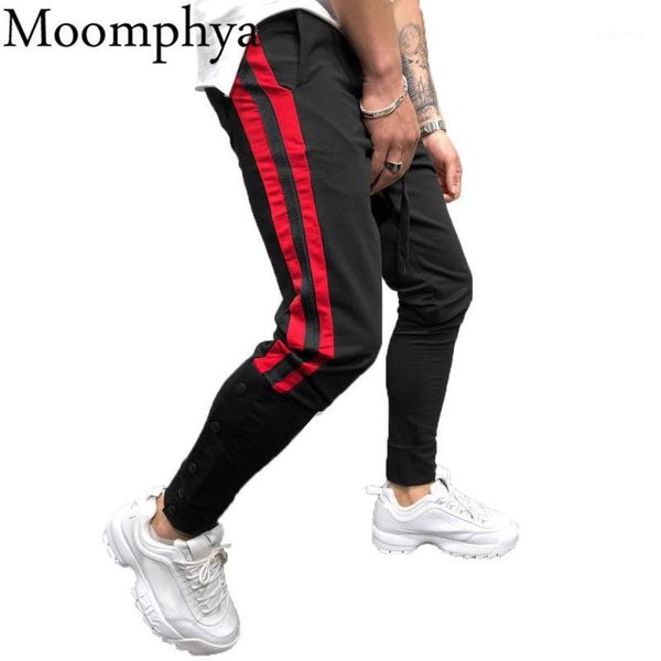 2018 side striped men joggers pants streetwear hip hop harem pants men slim fit trousers sweatpants pantalon homme1, Black
2018 side striped men joggers pants streetwear hip hop harem pants men slim fit trousers sweatpants pantalon homme1, Black