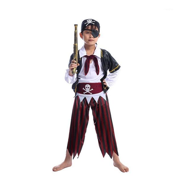 child little brazen buccaneer dashing look kids new swashbuckling style boys adventure-seeking pirate costume1, Black;red
child little brazen buccaneer dashing look kids new swashbuckling style boys adventure-seeking pirate costume1, Black;red