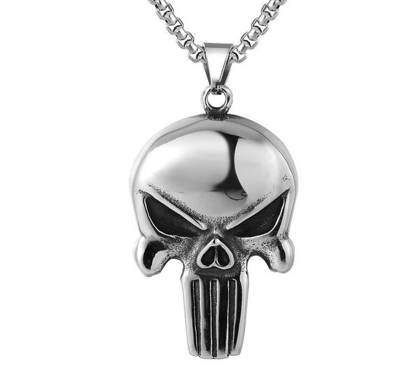 american european motorcycle big skull harley stainless steel pendant for men.s necklaces, Silver
american european motorcycle big skull harley stainless steel pendant for men.s necklaces, Silver