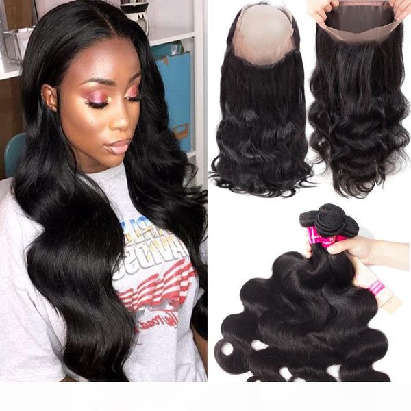 brazilian body wave & straight human hair weaves extensions 3 bundles with 360 full lace closure 100% unprocessed brazilian human hair wefts, Black
brazilian body wave & straight human hair weaves extensions 3 bundles with 360 full lace closure 100% unprocessed brazilian human hair wefts, Black
