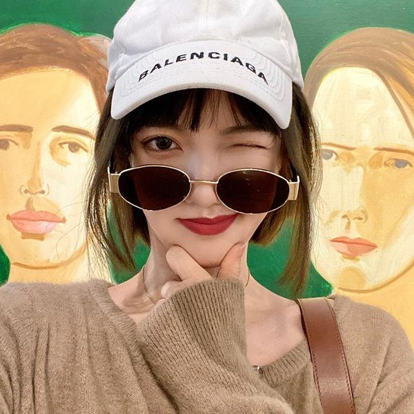 Small Box Sunglasses Woman Oval Glasses for Women Cmaos Brand 2021 New Fashion Unisex Eyewear Uv400 Polycarbonate Driving Oculos, White;black
Small Box Sunglasses Woman Oval Glasses for Women Cmaos Brand 2021 New Fashion Unisex Eyewear Uv400 Polycarbonate Driving Oculos, White;black