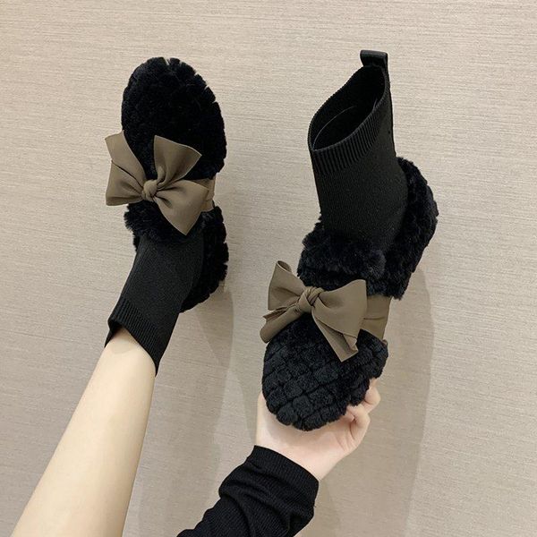 okkdey cute bow замши коротких носки ботинок женщины 2020 осени и зима нового все-матча шить плоскую мягкую пушистую обувь, Black
okkdey cute bow замши коротких носки ботинок женщины 2020 осени и зима нового все-матча шить плоскую мягкую пушистую обувь, Black