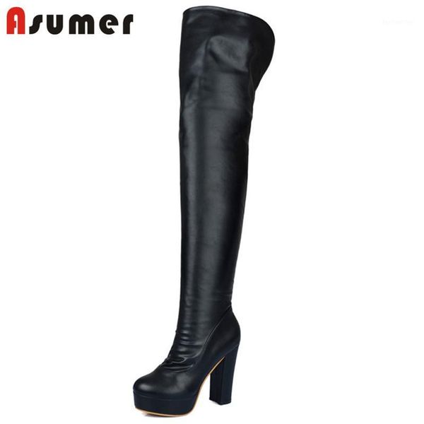 boots asumer 2021 over the knee women round toe zip high heels platform woman party prom night club shoes1, Black
boots asumer 2021 over the knee women round toe zip high heels platform woman party prom night club shoes1, Black