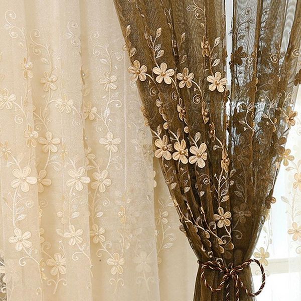 curtain & drapes coffee luxury nail pearl embroidered window curtains for living room tulle european embossed floral beige fabric
curtain & drapes coffee luxury nail pearl embroidered window curtains for living room tulle european embossed floral beige fabric