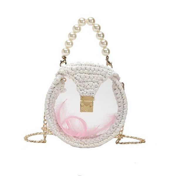 summer small fresh bag female bag 2020 new female transparent chain shoulder slung small round 
summer small fresh bag female bag 2020 new female transparent chain shoulder slung small round
