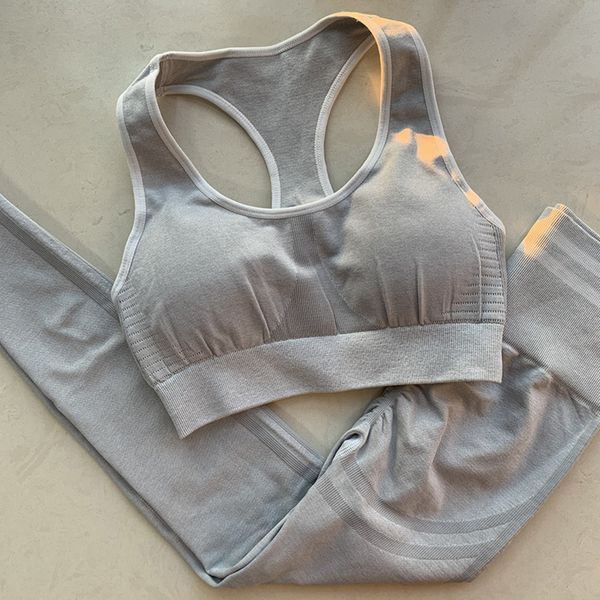 gray yoga sets 2 piece set striped women seamless workout set fitness clothes for women sports set sport crop sports legging c0122
gray yoga sets 2 piece set striped women seamless workout set fitness clothes for women sports set sport crop sports legging c0122