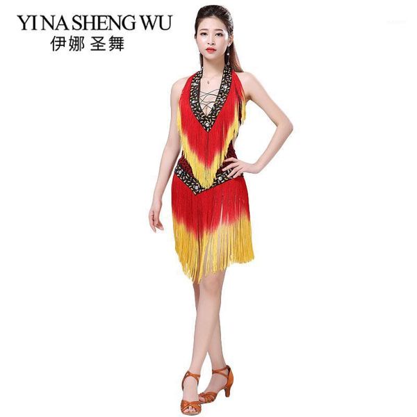 2020 latin dance dress women professional latin skirt samba dance salsa dresses1, Black;red
2020 latin dance dress women professional latin skirt samba dance salsa dresses1, Black;red