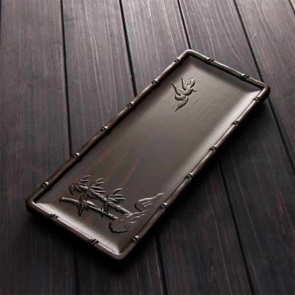 bamboo reservoir & drainage type kung fu gongfu tea table serving tray, Black
bamboo reservoir & drainage type kung fu gongfu tea table serving tray, Black