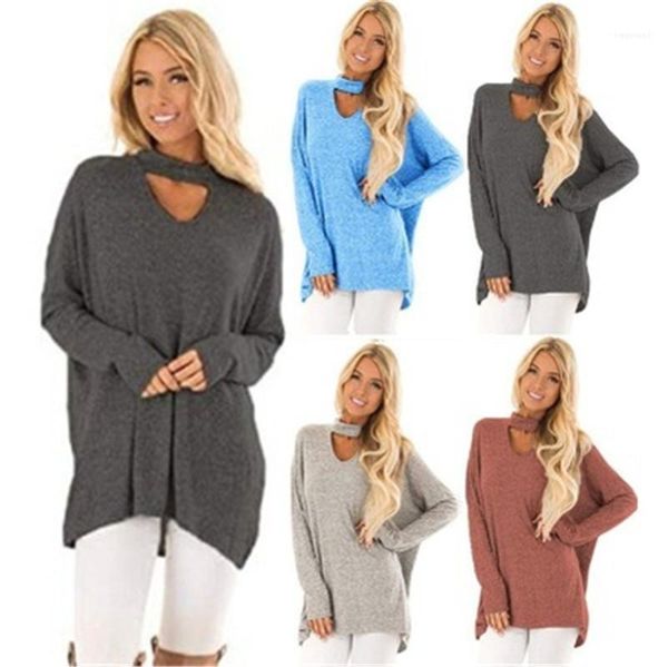 new female loose plus size comfortable tshirts clothing womens halter v-neck t-shirts fashion trend long sleeve casual tee designer, White
new female loose plus size comfortable tshirts clothing womens halter v-neck t-shirts fashion trend long sleeve casual tee designer, White