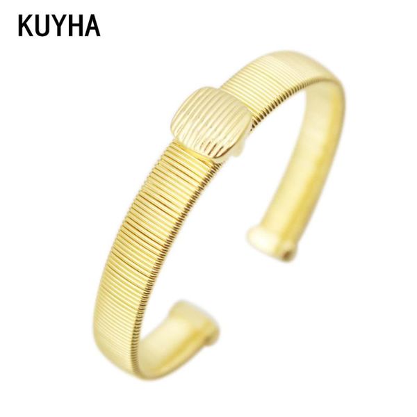 trendy bangle jewelry round bracelets bangles steel wire twining gold color bracelet for women, Black
trendy bangle jewelry round bracelets bangles steel wire twining gold color bracelet for women, Black