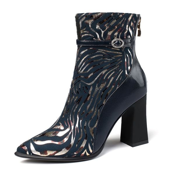 2021 new -autumn women ankle boots high heels finger foot blue woman party shoes big 34-43 gt1a, Black
2021 new -autumn women ankle boots high heels finger foot blue woman party shoes big 34-43 gt1a, Black