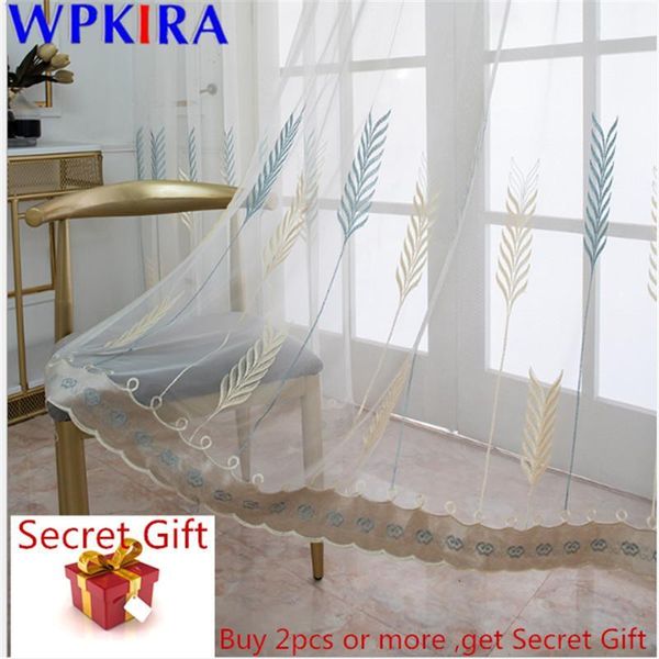 pastoral voile sheer curtain for living room tulle curtain window blinds drape panel embroidery wheat ears romatic x-ad460#301
pastoral voile sheer curtain for living room tulle curtain window blinds drape panel embroidery wheat ears romatic x-ad460#301