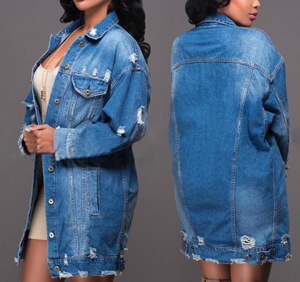 women denim jeans buttons down long sleeve coat jacket cardigan kaftan new y200101, Black;brown
women denim jeans buttons down long sleeve coat jacket cardigan kaftan new y200101, Black;brown