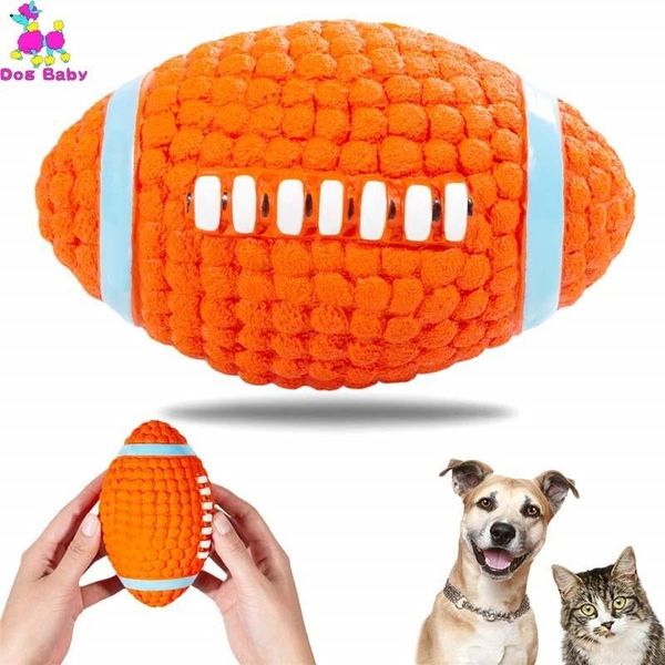 dog toys & chews nontoxic squeak chew ball toy 14cm durable squeaky rugby textured for small medium large dogs
dog toys & chews nontoxic squeak chew ball toy 14cm durable squeaky rugby textured for small medium large dogs