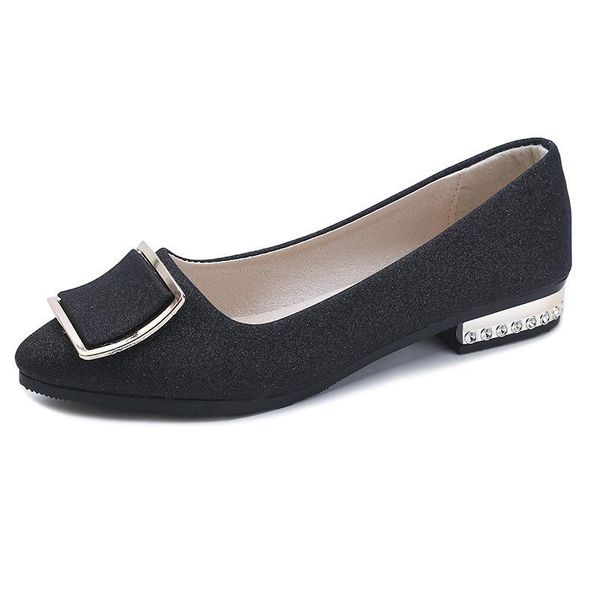 2cm single shoes women's fashion women's shoes solid color soft bottom casual work fashion non-slip, Black
2cm single shoes women's fashion women's shoes solid color soft bottom casual work fashion non-slip, Black