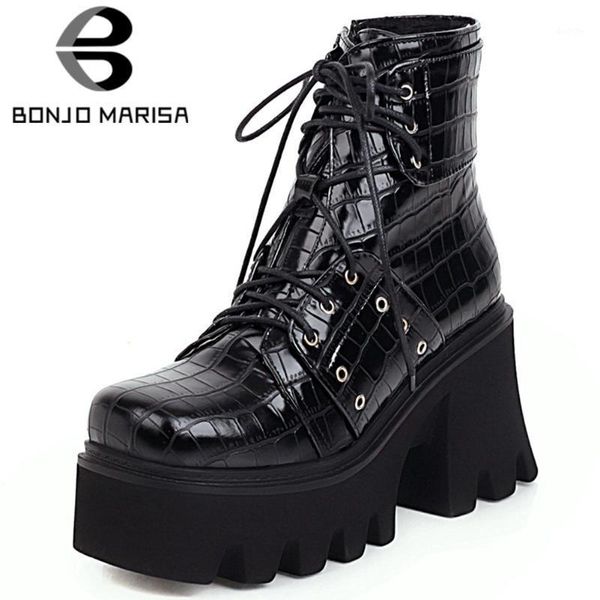 bonjomarisa new arrival cool street fretwork high platform ankle boots women 2021 fashion high strange heels shoes woman1, Black
bonjomarisa new arrival cool street fretwork high platform ankle boots women 2021 fashion high strange heels shoes woman1, Black