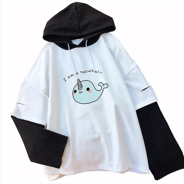 женщины harajuku толстовки осень весна хлопок лоскутное cute kawaii unicorn printed толстовка kpop мультфильм кит пальто одежда, Black
женщины harajuku толстовки осень весна хлопок лоскутное cute kawaii unicorn printed толстовка kpop мультфильм кит пальто одежда, Black