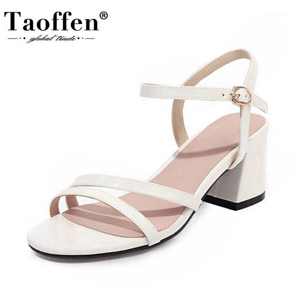 sandals taoffen plus size 31-48 women shoes fashion serpentine print or solid square heels metal buckle footwear1, Black
sandals taoffen plus size 31-48 women shoes fashion serpentine print or solid square heels metal buckle footwear1, Black