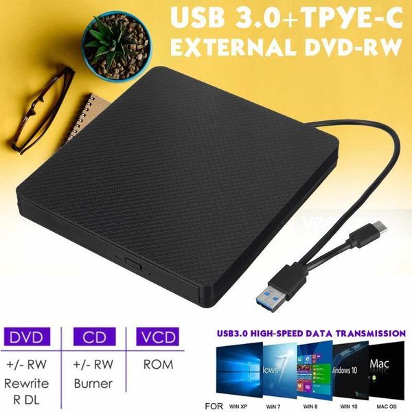 high speed usb 3.0/type-c external optical drive portable burner cd/dvd player reader for windows lappc1
high speed usb 3.0/type-c external optical drive portable burner cd/dvd player reader for windows lappc1