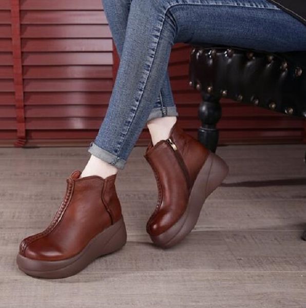 women boots winter soft sole thick bottom booties black brown womens short boot leather shoes size 35-40 04
women boots winter soft sole thick bottom booties black brown womens short boot leather shoes size 35-40 04