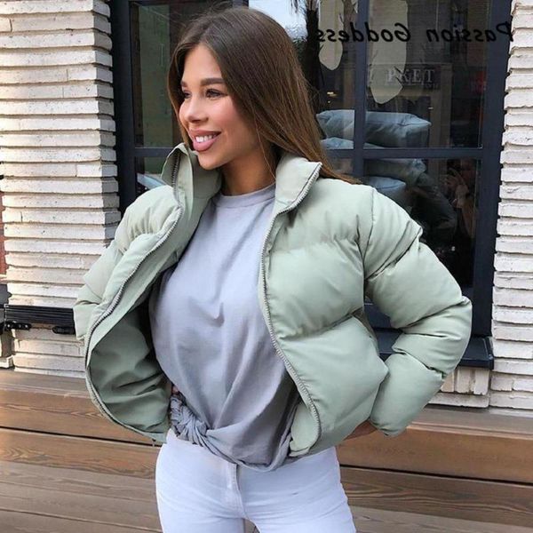 2021fashion women bubble coats down parka puffer cropped jackets coat warm outcoat zipper stand collar oversized jacket parkas mujer, Black
2021fashion women bubble coats down parka puffer cropped jackets coat warm outcoat zipper stand collar oversized jacket parkas mujer, Black