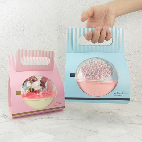 gift wrap plastic transparent cake gifts boxes packaging paper with handle for home wedding party bags decoration supplies
gift wrap plastic transparent cake gifts boxes packaging paper with handle for home wedding party bags decoration supplies