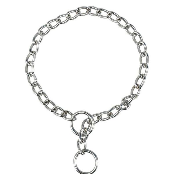 new brand chrome stainless steel p chock metal chain pet dog training collars n wmtink
new brand chrome stainless steel p chock metal chain pet dog training collars n wmtink