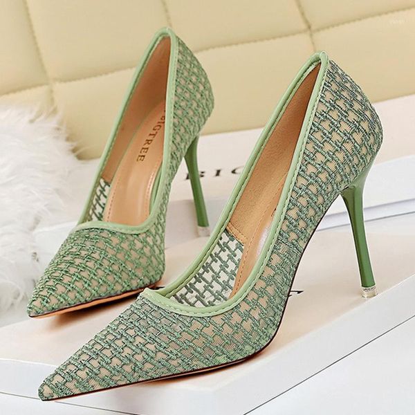 dress shoes fashion women air mesh pumps wedding green yellow pink 9.5cm high heels pointed toe lace stiletto party shoes1, Black
dress shoes fashion women air mesh pumps wedding green yellow pink 9.5cm high heels pointed toe lace stiletto party shoes1, Black