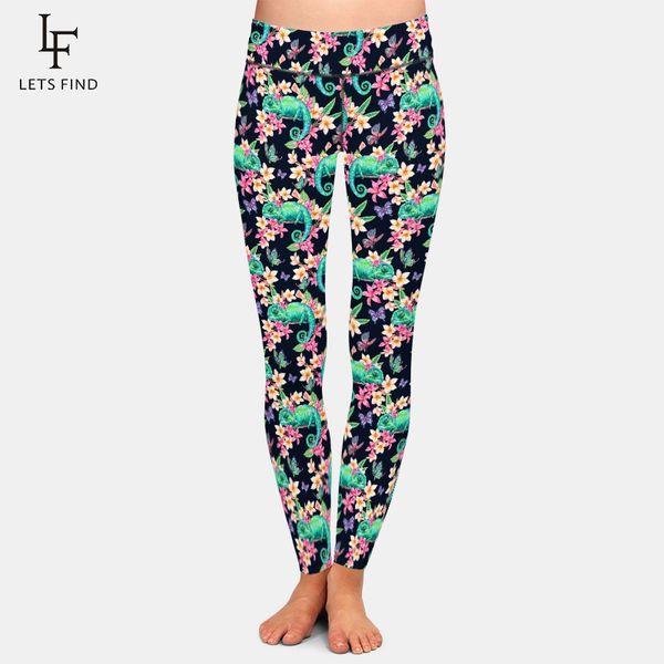 letsfind fashion green chameleon and butterflies digital print women plus size leggings high waist comfortable fitness leggings h1210, Black
letsfind fashion green chameleon and butterflies digital print women plus size leggings high waist comfortable fitness leggings h1210, Black