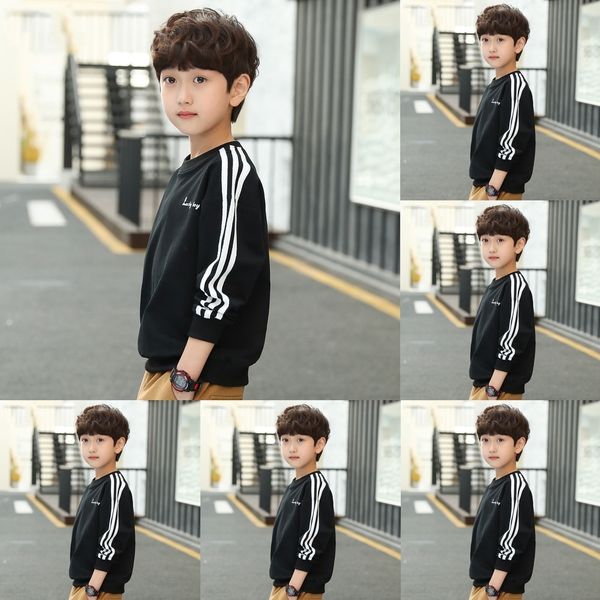 rloum wear boysspring and sweater 2020 new autumn clothingchildren's long sleeve t-shirt loose medium and large children's western, Black
rloum wear boysspring and sweater 2020 new autumn clothingchildren's long sleeve t-shirt loose medium and large children's western, Black