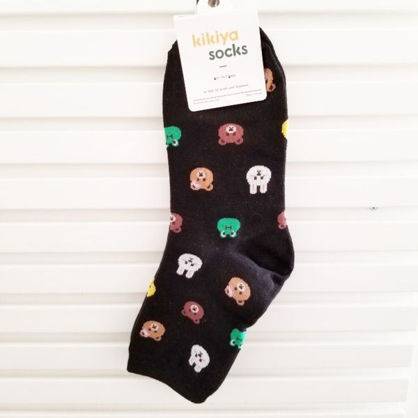 south korea east gate children kikikiya cotton sockschildren's socks children's sockscute animals cartoon bear medium tube cotton, Black
south korea east gate children kikikiya cotton sockschildren's socks children's sockscute animals cartoon bear medium tube cotton, Black