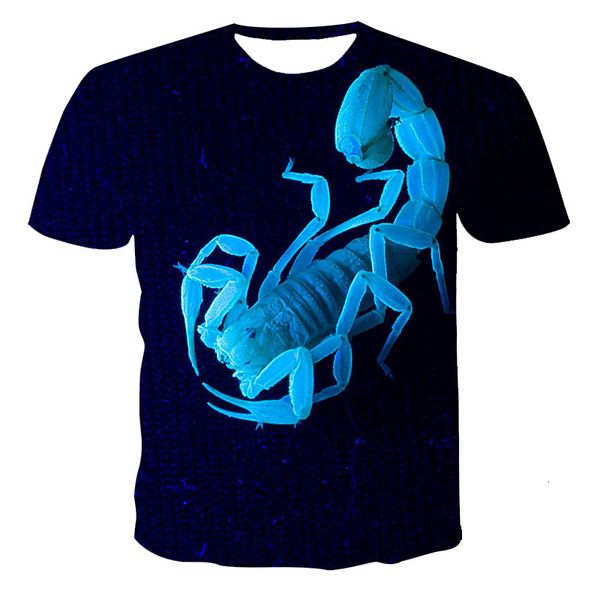 3d digital printing scorpion horror t-shirt men's fashion brand short sleeve mesh top, White;black
3d digital printing scorpion horror t-shirt men's fashion brand short sleeve mesh top, White;black