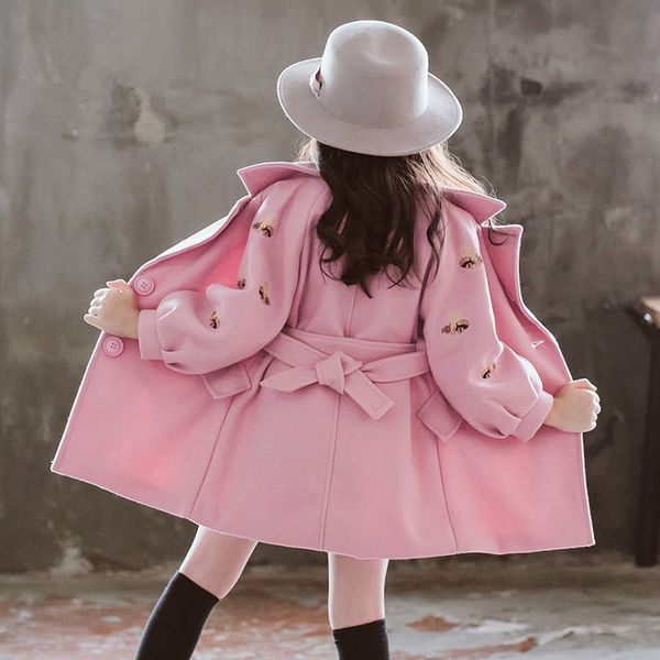 2020 kids girl overcoat winter new fashion wool coat for girls teens autumn jacket warm long outerwear children windproof 0930, Blue;gray
2020 kids girl overcoat winter new fashion wool coat for girls teens autumn jacket warm long outerwear children windproof 0930, Blue;gray