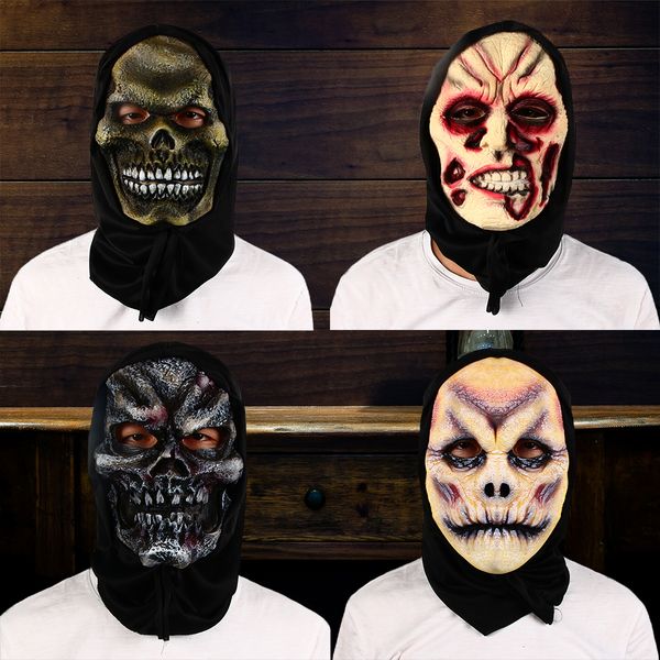 costume accessories zombie mask horror skull headgear halloween terror party costume props cosplay scary witch dress up with hood, Silver
costume accessories zombie mask horror skull headgear halloween terror party costume props cosplay scary witch dress up with hood, Silver