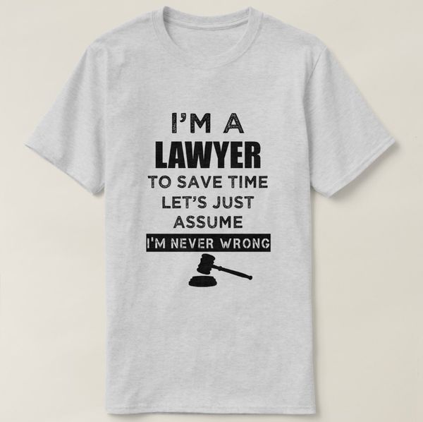 2019 printed men cotton short sleeve i'm a lawyer i'm never wrong funny men hoodie designers t shirts sweatshirt
2019 printed men cotton short sleeve i'm a lawyer i'm never wrong funny men hoodie designers t shirts sweatshirt
