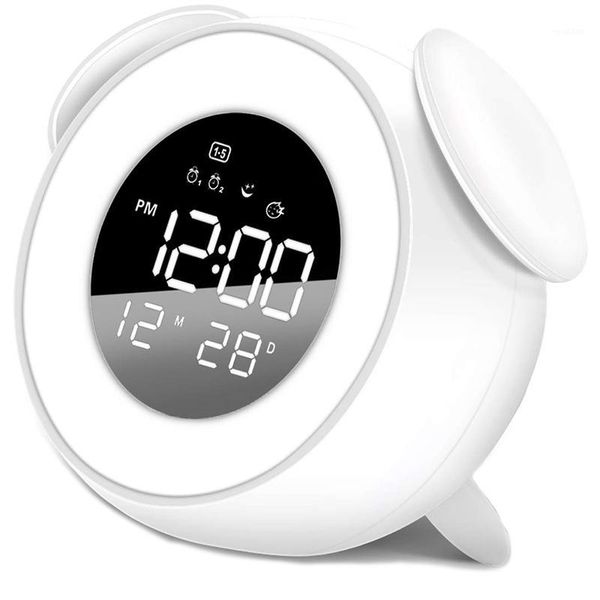 kids alarm clock press control night light for bedrooms, multiple alarm sounds sunrise and sunset simulation, snooze fu1
kids alarm clock press control night light for bedrooms, multiple alarm sounds sunrise and sunset simulation, snooze fu1
