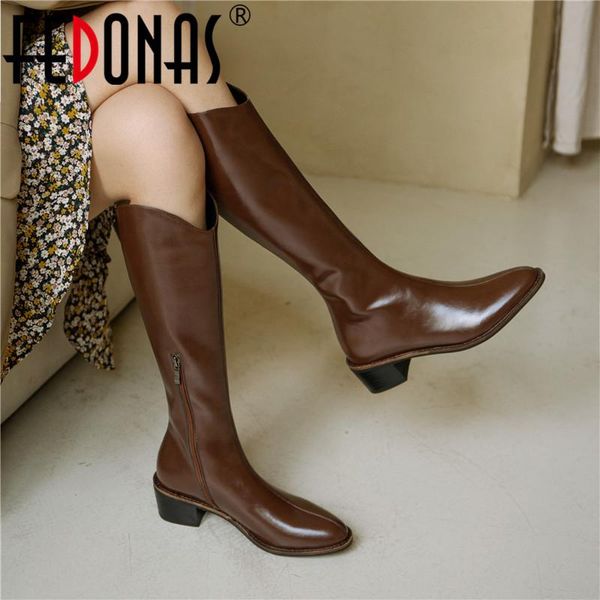 boots fedonas concise designer knee high for girls genuine leather side zipper women's shoes 2021 fall party winter heels, Black
boots fedonas concise designer knee high for girls genuine leather side zipper women's shoes 2021 fall party winter heels, Black