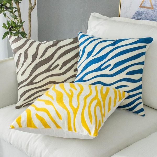 45x45cm cushion cover grey yellow blue pillow cover zebra pattern soft cozy full emboridery home decoration for living room
45x45cm cushion cover grey yellow blue pillow cover zebra pattern soft cozy full emboridery home decoration for living room