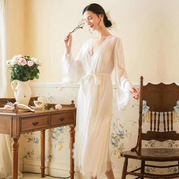women's sleepwear 2021 robes sets solid kimono 2pcs robe fashion bathrobe white peignoir wedding bridesmaid h258, Black;red
women's sleepwear 2021 robes sets solid kimono 2pcs robe fashion bathrobe white peignoir wedding bridesmaid h258, Black;red