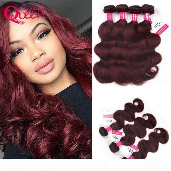 99j burgundy color brazilian body wave 100% virgin human hair ombre hair extension weave 3 bundles dreaming queen virgin hair, Black
99j burgundy color brazilian body wave 100% virgin human hair ombre hair extension weave 3 bundles dreaming queen virgin hair, Black
